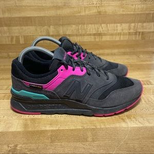 New Balance Womens 997H CW997HJR Black Casual Shoes Sneakers Size 8 B